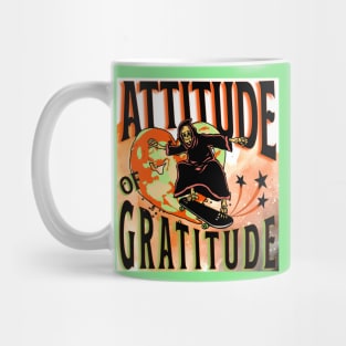 Grim Reaper Attitude of Gratitude Mug